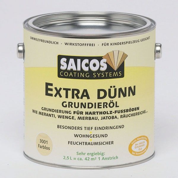 Грунтовка для дерева «Saicos Extra Dunn Grundierol» 