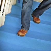 STAY PUT (TRIMACO, США), укрывной материал для лестниц от царапин и вмятин, не скользит