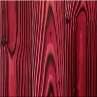 Доска для экстерьера строганая хвоя обожженная брашированная антисептированная тонированная 2320 Красные цвета Востока