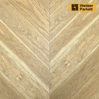 Французская елка из инженерной доски Weitzer Parkett WP 750 Дуб "Миндаль" (Австрия) 45°