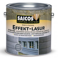 Специальная краска для деревянных фасадов с эффектом металлика SAICOS Effekt-Lasur 