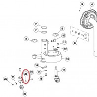 Шайба DIN 125 5,3 (M5) для шлифовальных машин «Flip» «Lagler»