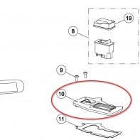 Крышка с уплотнением для шлифовальных машин «Flip» «Lagler»