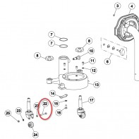 Винт DIN 912 M5x35 для шлифовальных машин «Flip» «Lagler»