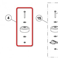 Стенозащитный ролик для шлифовальных машин «Flip» «Lagler»