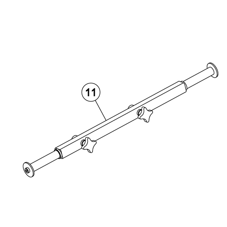 Колесная ось для ленточных шлифовальных машин «Hummel» «Lagler»