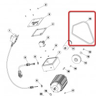 V-belt, ремень для дисковых шлифовальных машин «Profit» «Lagler»