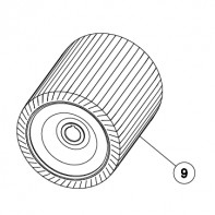 Центробежный шлифовальный барабан 200 мм для дисковых шлифовальных машин «Profit» «Lagler»