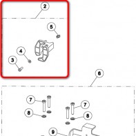 Кабельный держатель, в сборе для шлифовальных машин «Single» «Lagler»