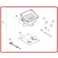 LED прожектор, набор для переоборудования для дисковых шлифовальных машин «Trio» «Lagler»