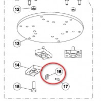Твердосплавные, неперетачиваемые пластины (10 шт. в коробке) для дисковых шлифовальных машин «Trio» «Lagler»