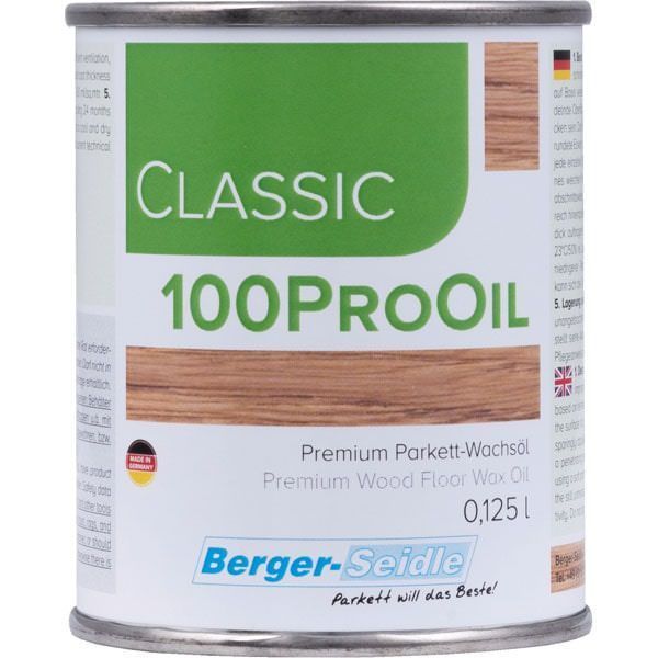 Масло воск для дерева «Berger Classic 100Pro Oil» 