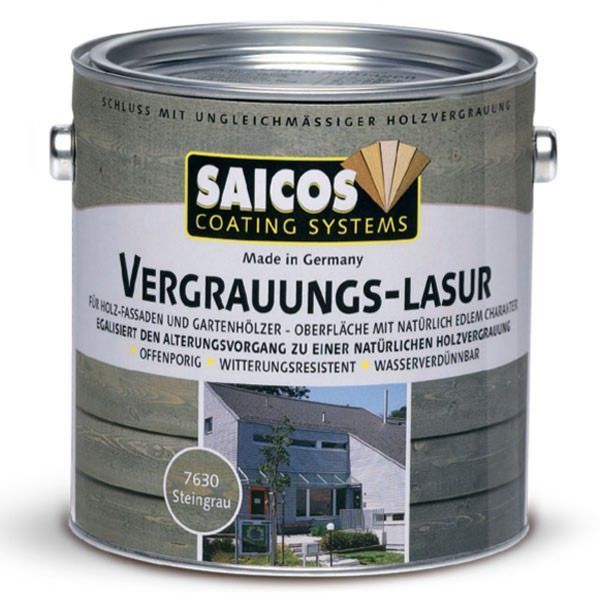 Лазурь для наружных работ «SAICOS Vergrauungs-Lasur»