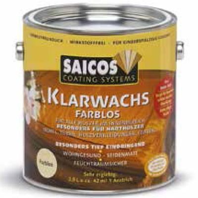 Воск для деревянных поверхностей «Saicos Klarwachs»