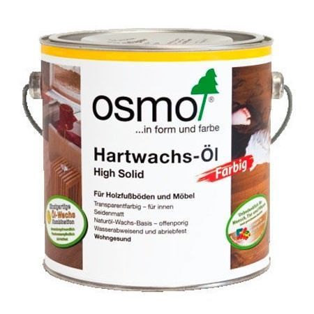 Цветное масло с твердым воском OSMO Hartwachs-Ol Farbig