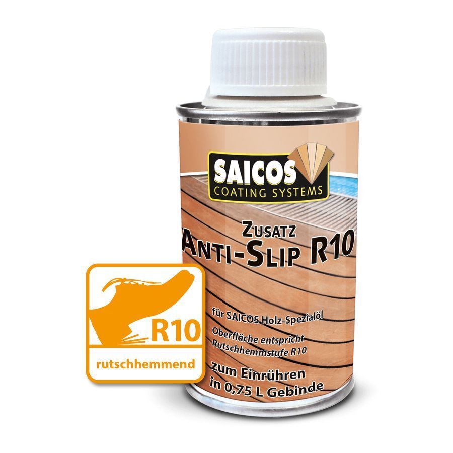 Добавка для террасного масла «Saicos Special Wood Oil Additive Anti-Slip R10» 