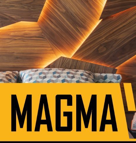 Стеновая панель 3D «Magma»