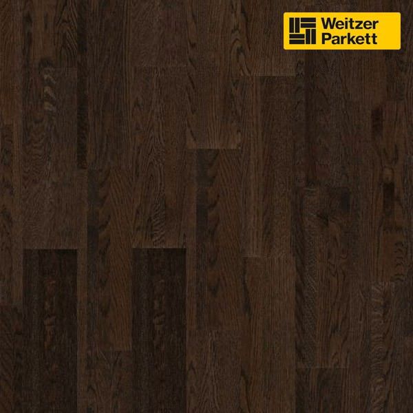 Двухслойный паркет «Weitzer-Parkett WP STRIP 45» Дуб Black Pepper natur