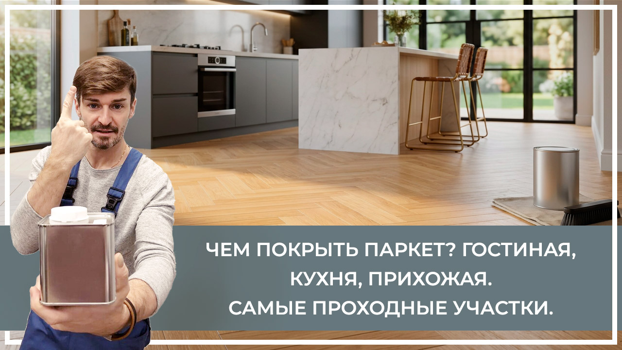 Средства по очистке и уходу за паркететом